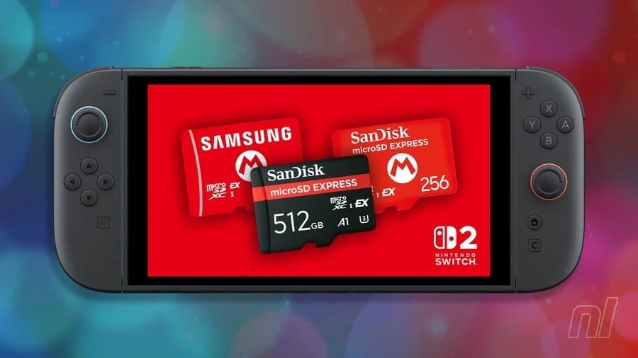 MicroSD Express Cards Are Selling Out Thanks To Switch 2 Fever