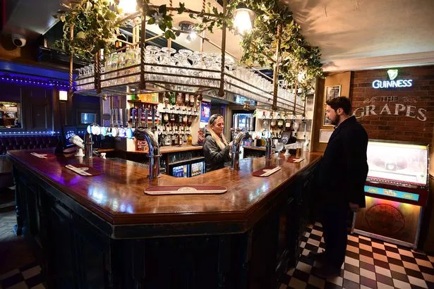 The Grapes on Mathew Street
