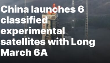 China launches 6 classified experimental satellites with Long March 6A