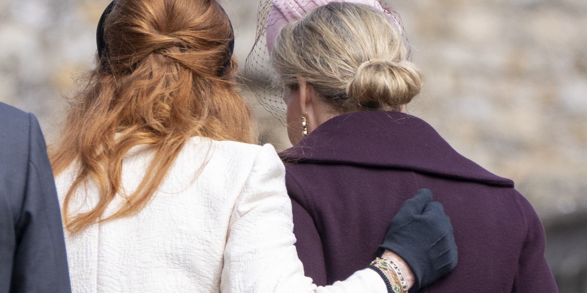 Duchess of Edinburgh embraces Sarah Ferguson in heartfelt show of solidarity