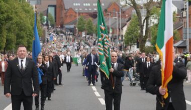Large crowds turn out for Belfast Easter Rising commemoration parades – The Irish News