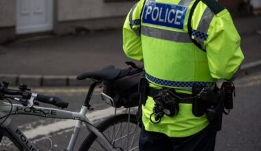 PSNI investigating after video circulates of men ‘tipping’ car outside Portrush train station