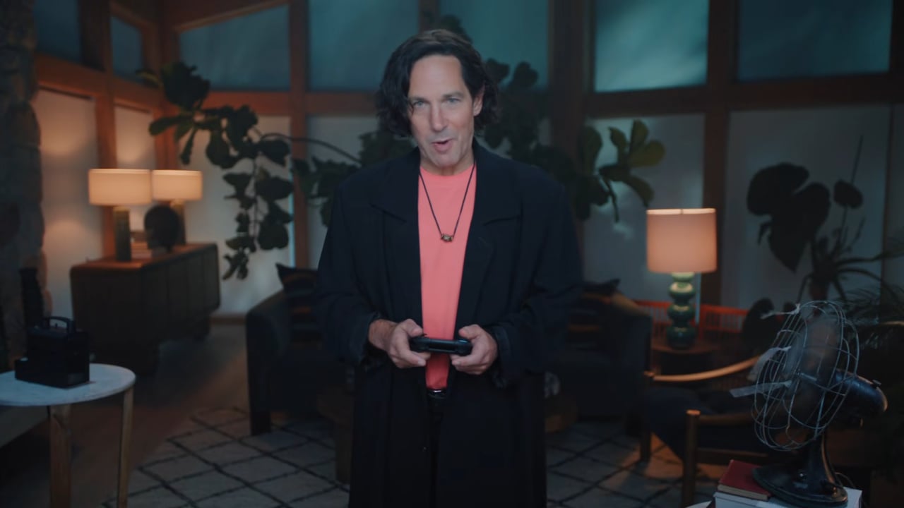 Random: Paul Rudd "Got A Real Kick" Out Of Reuniting With Nintendo For New Commercial