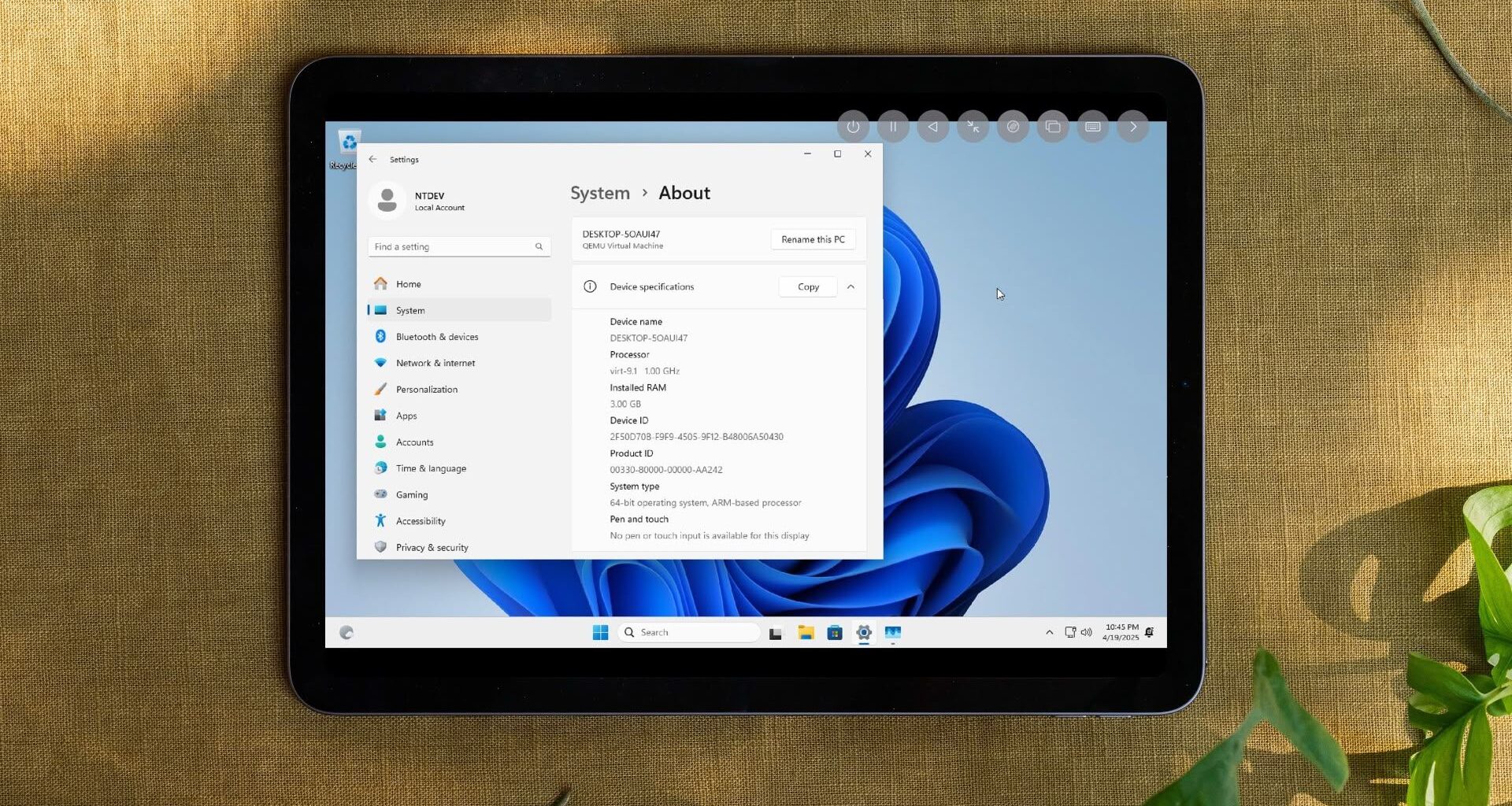 M2 iPad Air Runs Windows 11 ARM via Emulation, Thanks to EU Rules