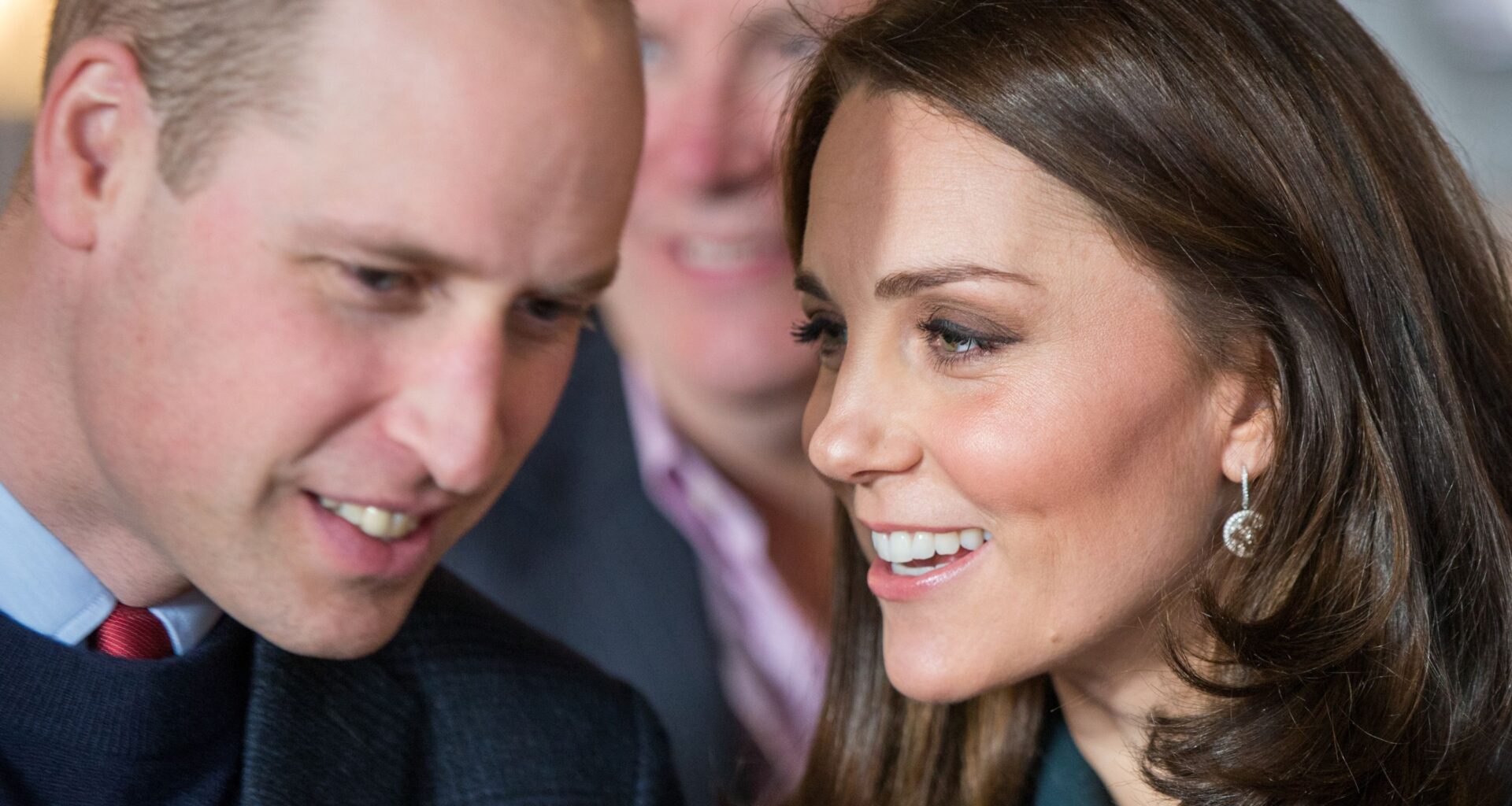 Princess Kate Whispers to Prince William