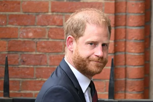 Prince Harry at the Court of Appeal earlier this month 