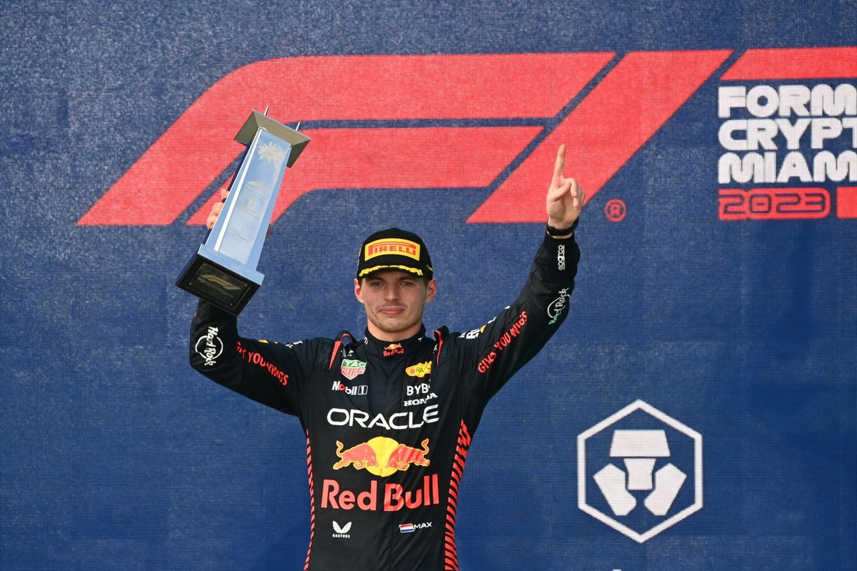 Max Verstappen's Miami GP-winning race suit is up for sale