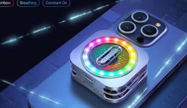 Redmagic launches three new cooling accessories for phones with its VC Cooler 6 series