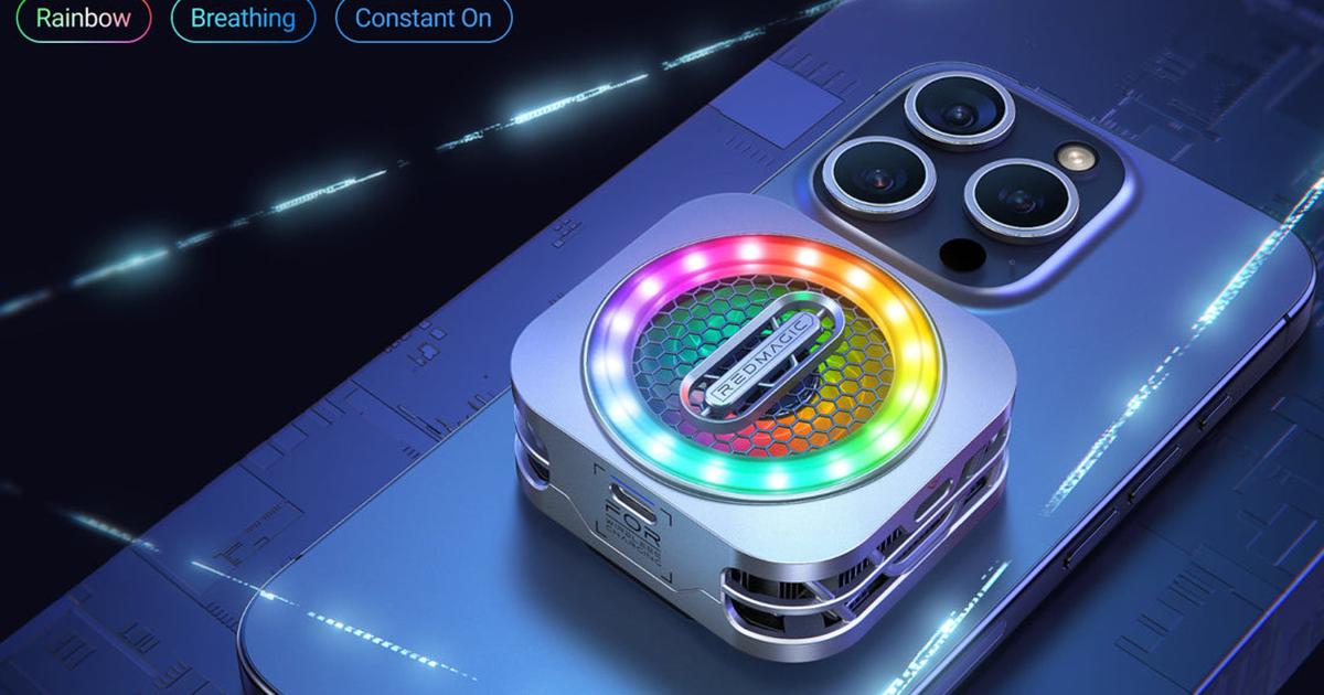 Redmagic launches three new cooling accessories for phones with its VC Cooler 6 series