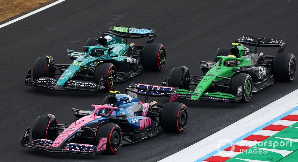 Lance Stroll, Aston Martin Racing, Jack Doohan, Alpine, Gabriel Bortoleto, Sauber