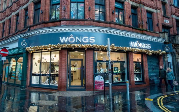 Wongs Jewellers on Whitechapel, Liverpool