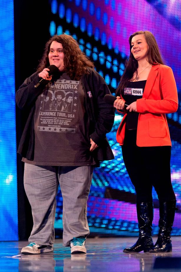 Britain's Got Talent Auditions with Jonathan and Charlotte on stage in front of judges
