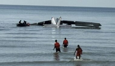 Thailand plane crash horror as aircraft plunges into sea killing all passengers