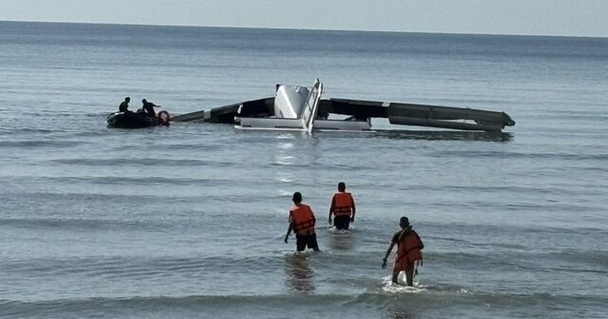 Thailand plane crash horror as aircraft plunges into sea killing all passengers