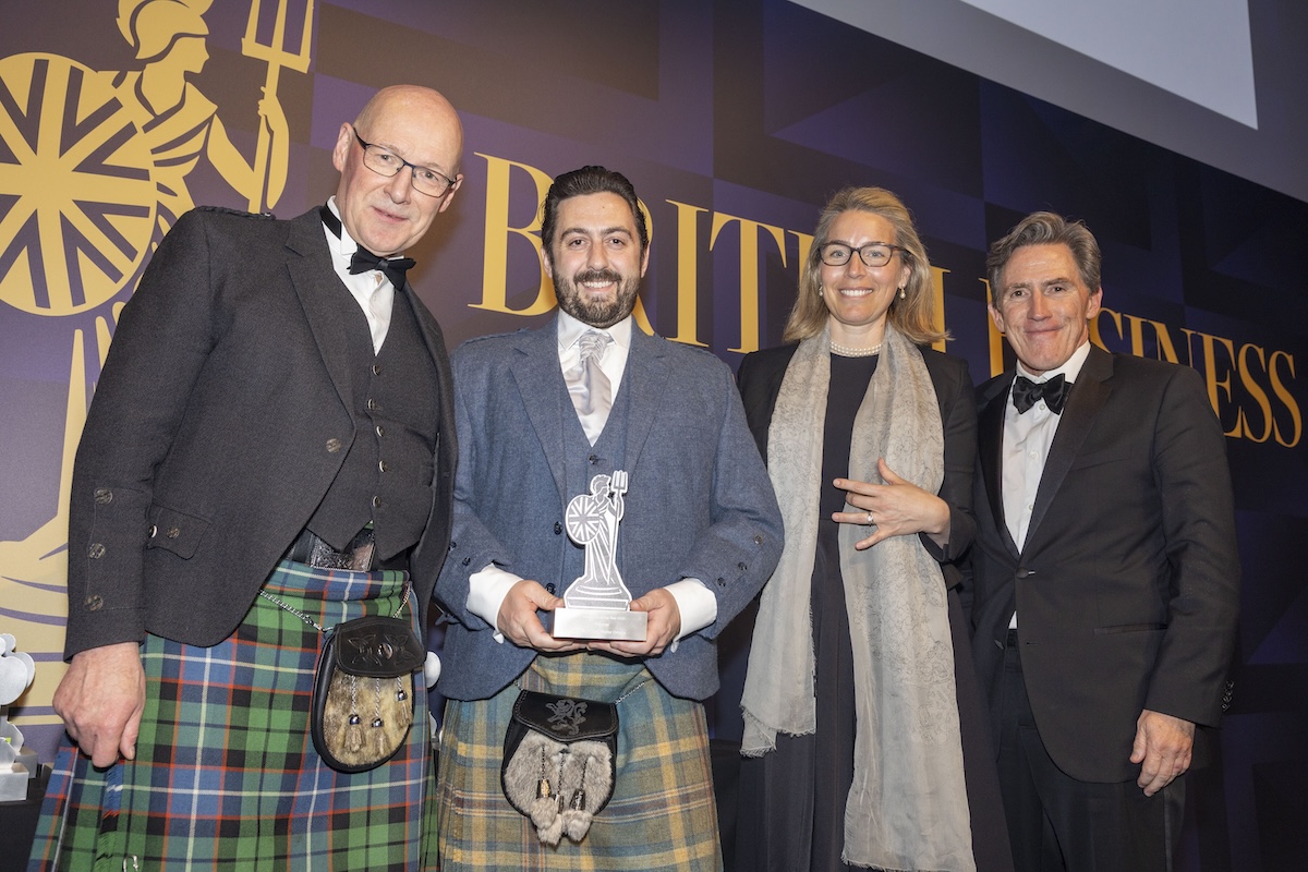 British Business Awards held in Edinburgh - raise £1.2 million for Social Bite