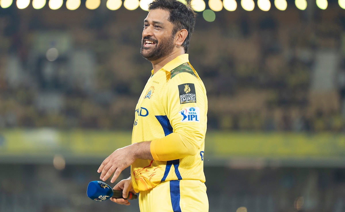 MS Dhoni Scripts IPL History, Reaches Gigantic Milestone In Match Against SRH