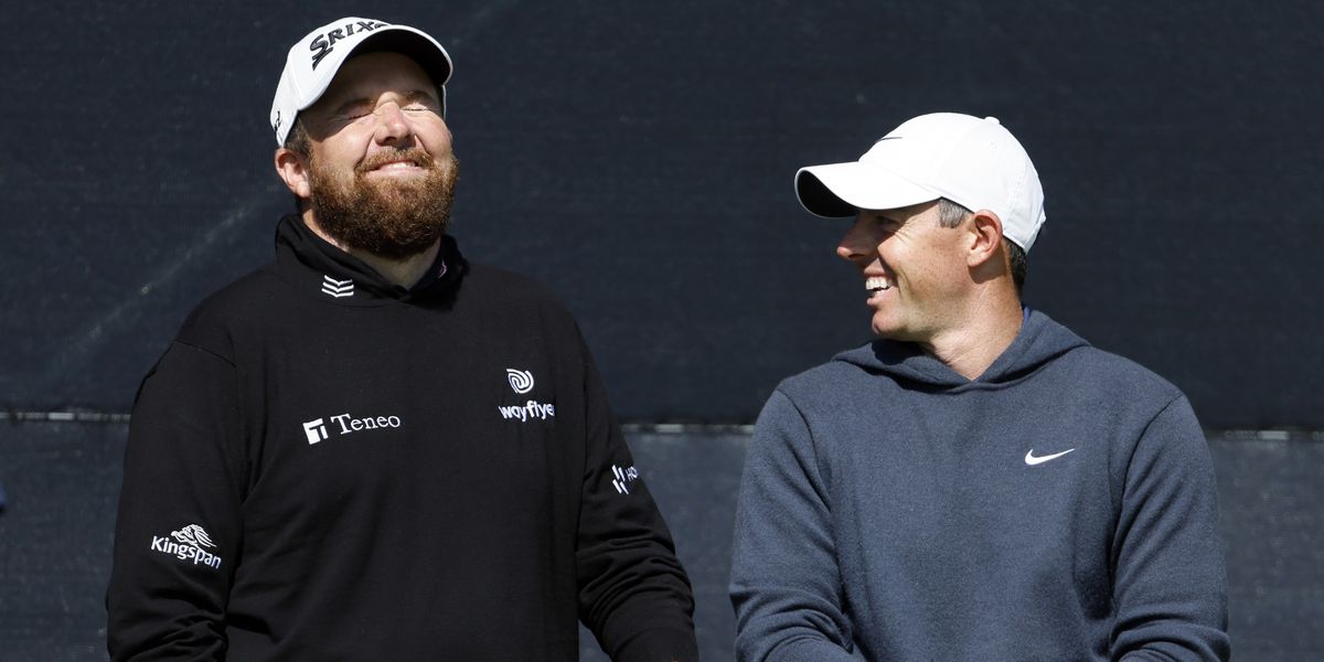 Rory McIlroy admits Shane Lowry light barb after 'being carried' in first golf appearance since Masters win