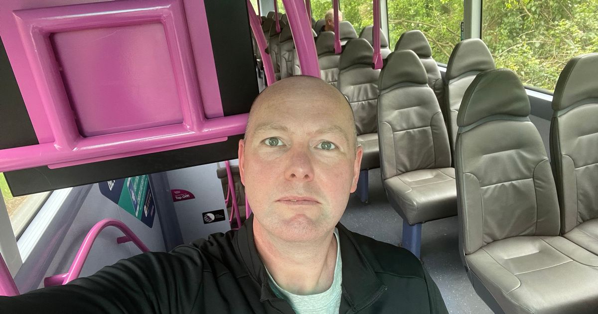 Meet the Greater Manchester man taking on a 'Useless' eight-day bus trip