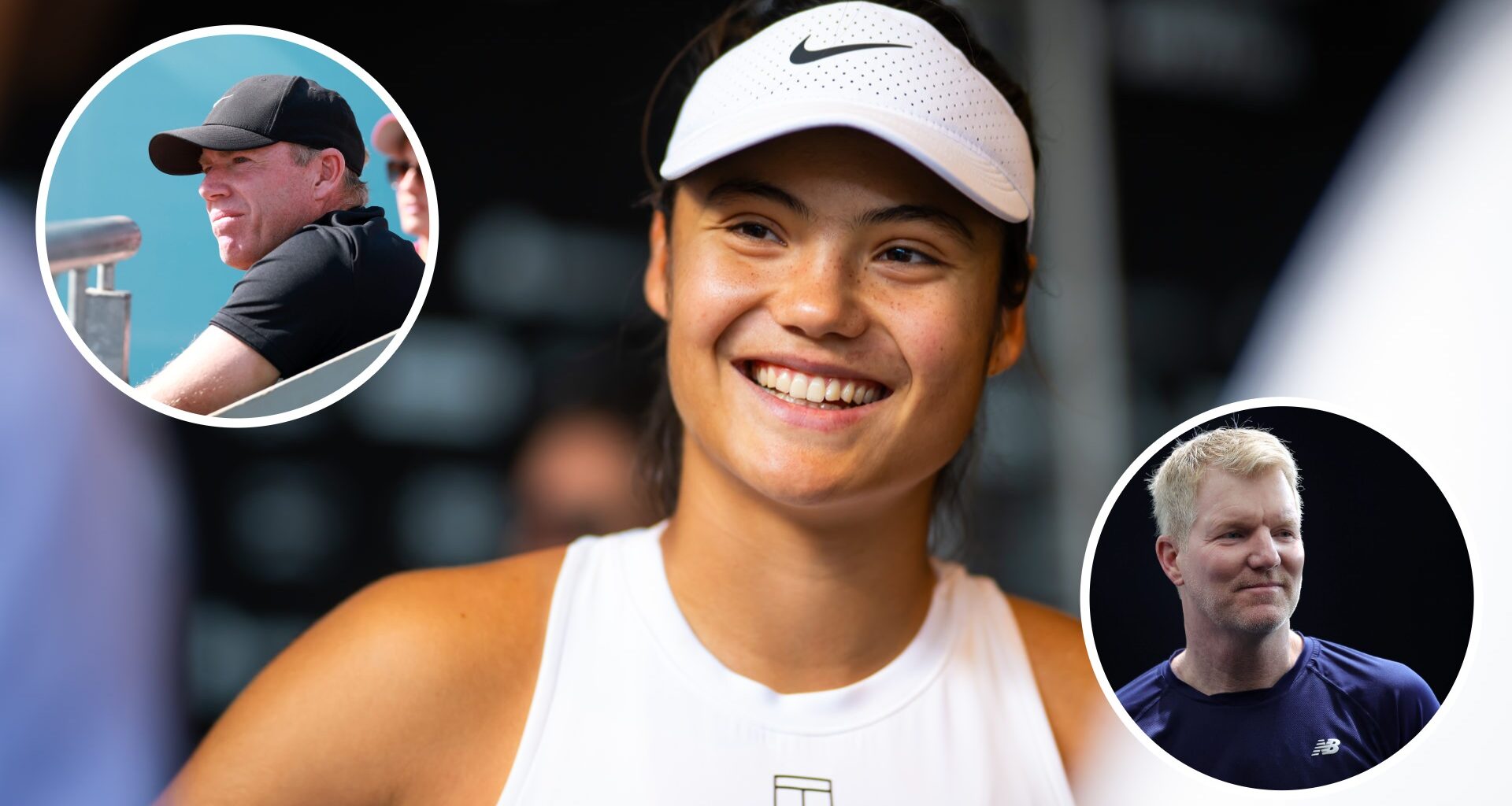 Jim Courier gives his honest opinion on Mark Petchey coaching Emma Raducanu and explains what he has changed in her game