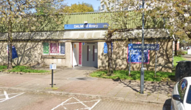Cops probe blaze at former library in Clydebank on eve of church group moving in