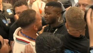 Billy Joe Saunders banned from Chris Eubank Jr's dressing room as chaos erupts in row
