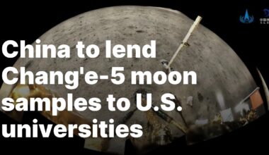 China to lend Chang’e-5 moon samples to U.S. universities