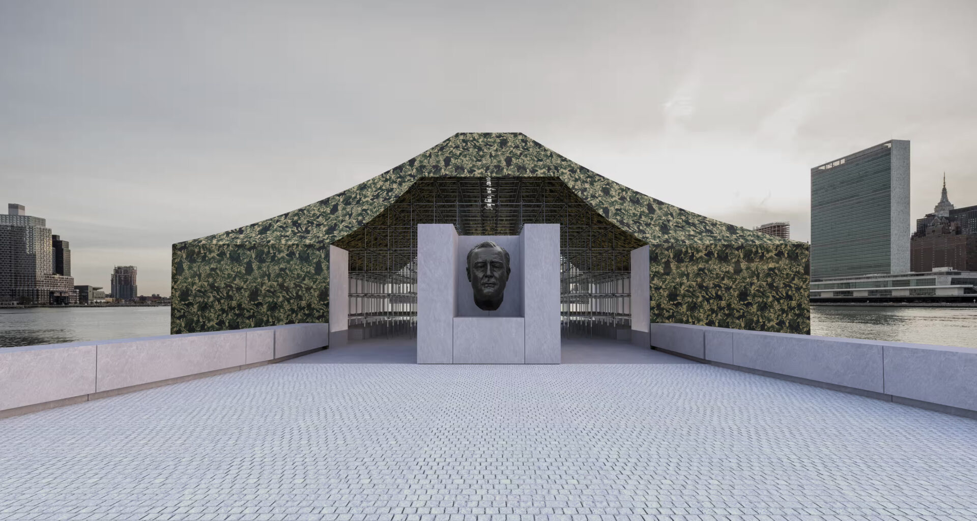 Ai Weiwei's "Camouflage" public art installation to debut in NYC in September
