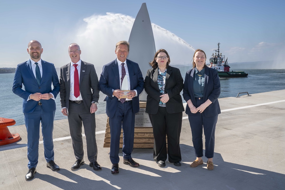 Deep water berth declared officially open