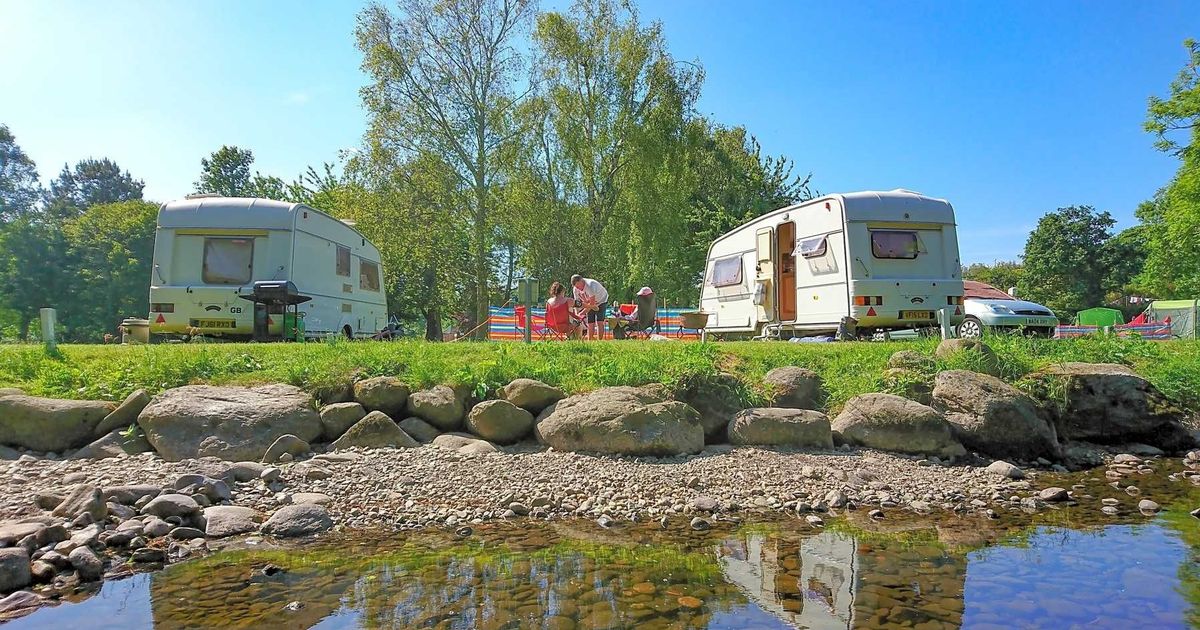 The award-winning riverside campsite less than two hours from Greater Manchester