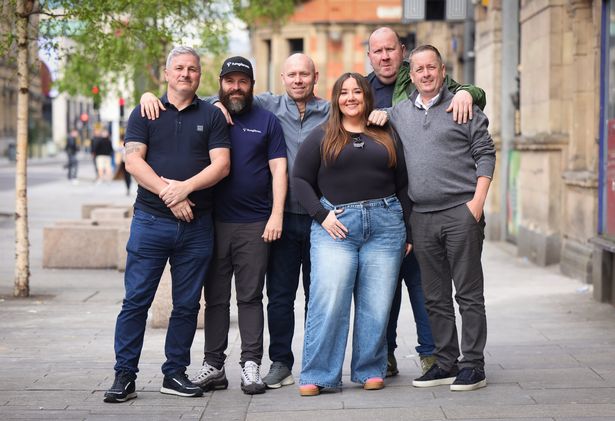 Some of Duncan Browne's family members met up last week