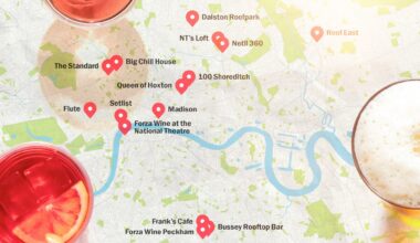 The 15 Best London Rooftop Bars, Mapped
