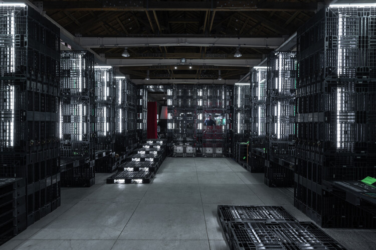 Path to Net Zero for Arts - Exhibition on Carbon Reduction / Üroborus_studioLab - Interior Photography, Steel