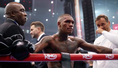 Fans baffled by first person Conor Benn spoke to outside ring after his brutal defeat to Chris Eubank Jr