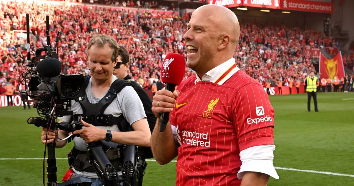 Liverpool told Arne Slot has experienced ‘weird thing’ at Anfield after title triumph