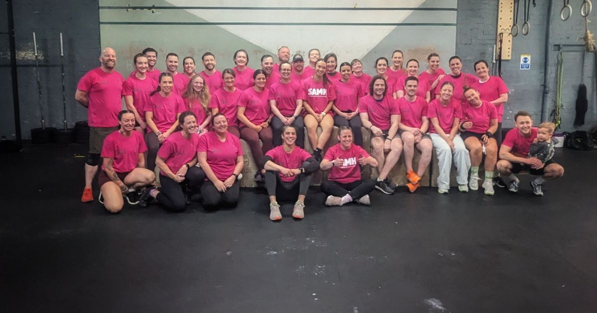 Cambuslang gym hosted a ‘Thunderbuddy Throwdown’ in aid of Scottish Association for Mental Health