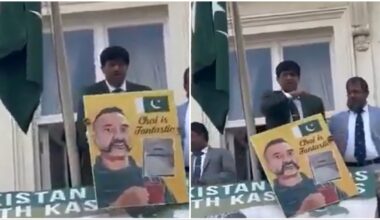 Who is Colonel Taimur Rahat, Pak diplomat who made ‘throat-slit’ gesture in London? | Latest News India