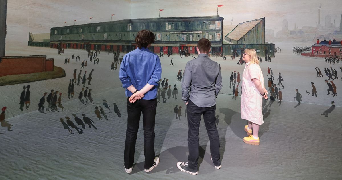 You will soon be able to walk INSIDE one of L.S. Lowry's most iconic works of art