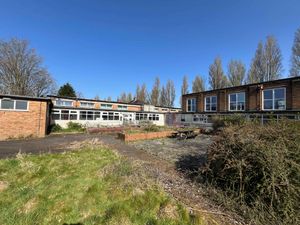 Rear view of the former Trittiford Learning Centre, in Trittiford Road, Moseley, Birmingham.