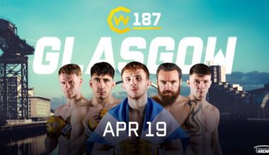 Cage Warriors 187: Glasgow live results