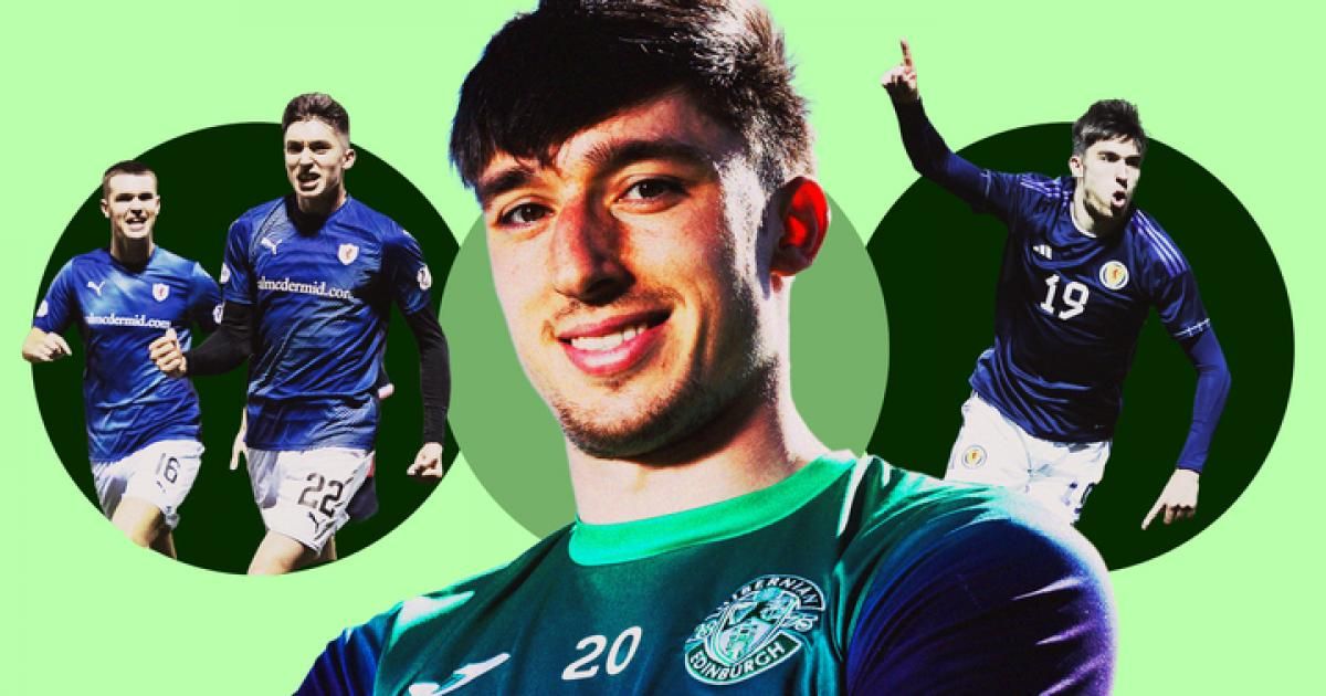 Kieron Bowie, Hibs and Scotland's rising star with his…