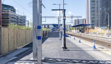 Re-opening of Salford train station delayed