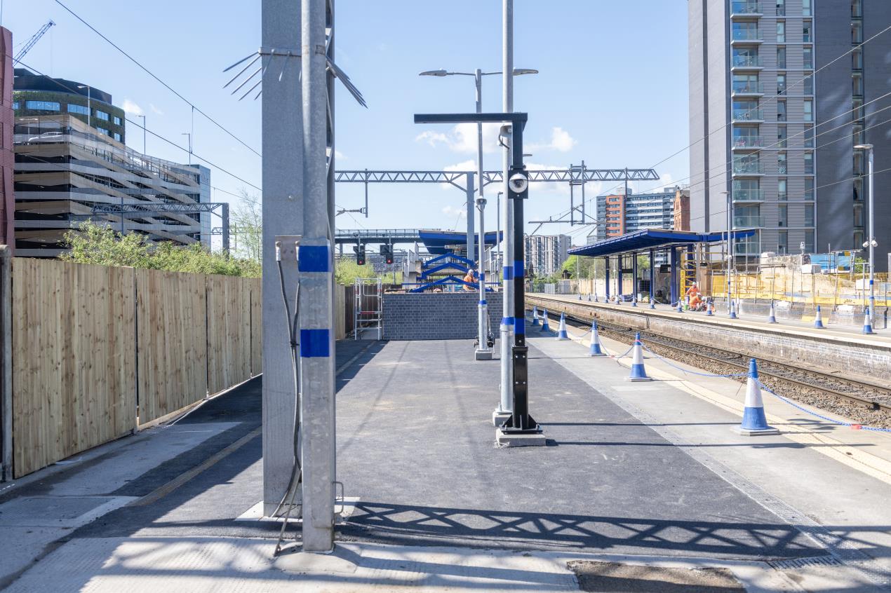 Re-opening of Salford train station delayed