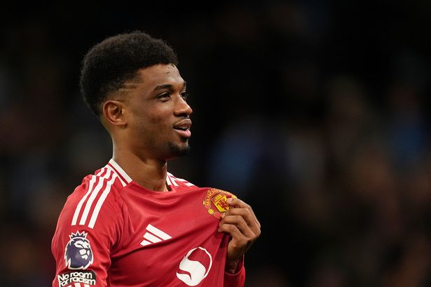 Man United forward Amad