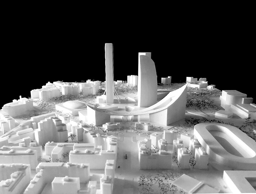CityWave model by BIG