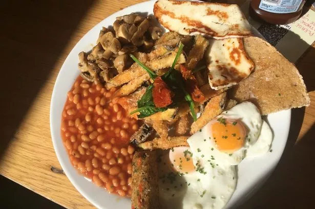 The 'Bristolian Veggie' from the Bristolian on Picton Street 