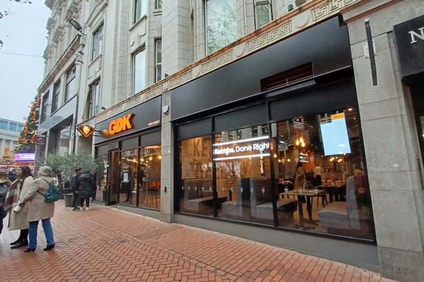 Photo shows GDK on New Street