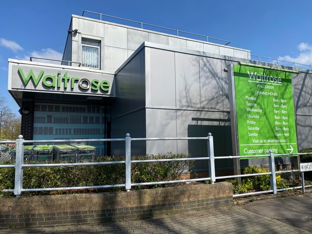 Photo shows the old Waitrose shop