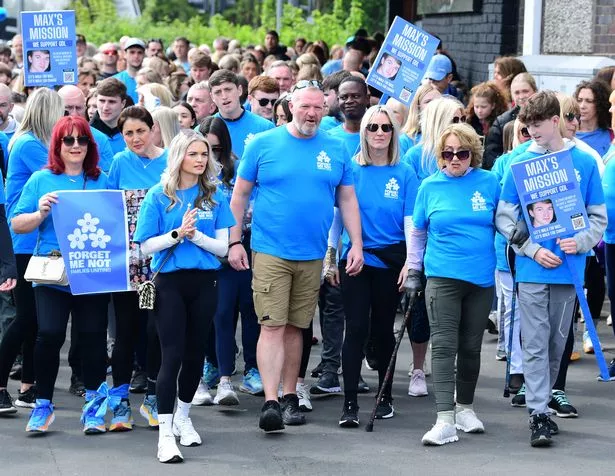 Family and friends walk in memory of Max Greenhouse