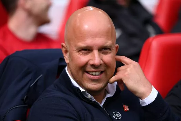 Arne Slot has remained bullish about Liverpool's chances at the title, with the Reds needing a win over Leicester and a bad day for Arsenal