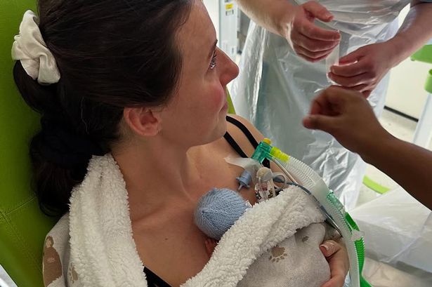 Gladiator star Steel reveals second baby was born 23 weeks premature
